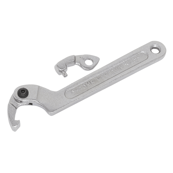 Sealey Steering, Hub & Suspension 3pc Adjustable C Spanner - Hook & Pin Wrench Set 19-51mm-SMC2S 5054511693737 SMC2S - Buy Direct from Spare and Square