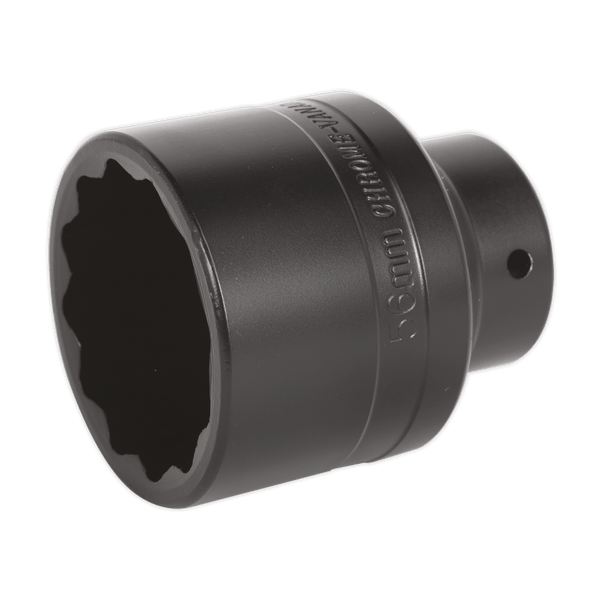 Sealey Steering, Hub & Suspension 56mm Bi-Hex Deep 3/4"Sq Drive 12-Point Impact Socket-SX021 5024209350860 SX021 - Buy Direct from Spare and Square