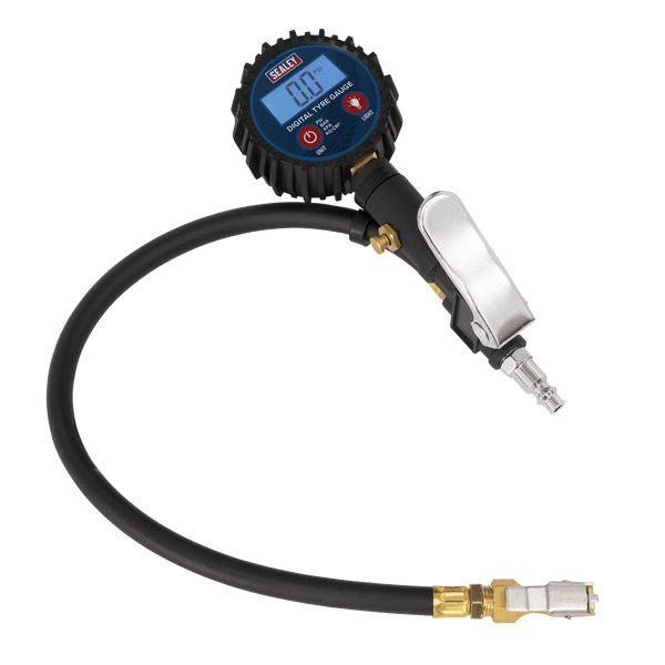 Sealey Steering, Hub & Suspension Digital Tyre Inflator with Clip-On Connector-SA400 5054511716870 SA400 - Buy Direct from Spare and Square