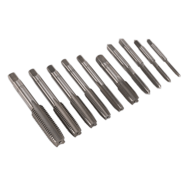 Sealey Thread Cutting 10pc Tap Set - Metric-AK304M 5024209277174 AK304M - Buy Direct from Spare and Square