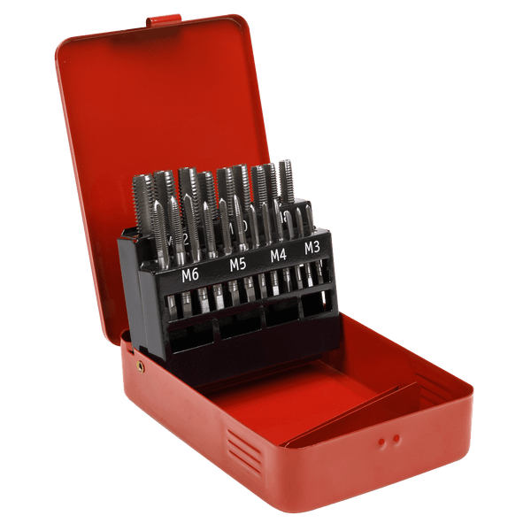 Sealey Thread Cutting 21pc Tap Set - Metric-AK3021 5054511744927 AK3021 - Buy Direct from Spare and Square