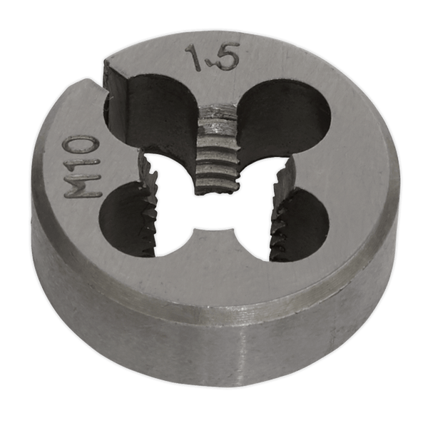 Sealey Thread Cutting M10 x 1.5mm Split Die-SSDM10 5054511601527 SSDM10 - Buy Direct from Spare and Square