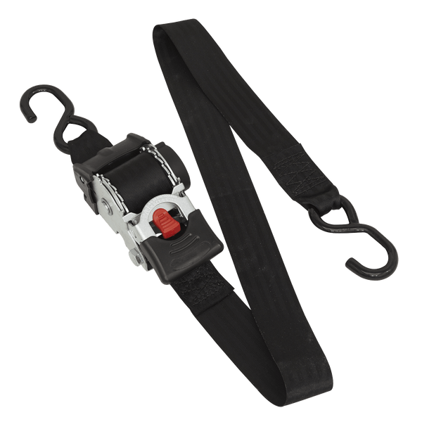 Sealey Tie Downs 50mm x 3m Auto Retractable Ratchet Tie Down-ATD50301 5051747752344 ATD50301 - Buy Direct from Spare and Square