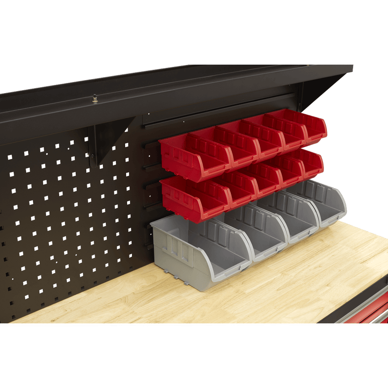 Sealey Tool Chests 10 Drawer Mobile Workstation with Backboard-AP6310 5054630057694 AP6310 - Buy Direct from Spare and Square