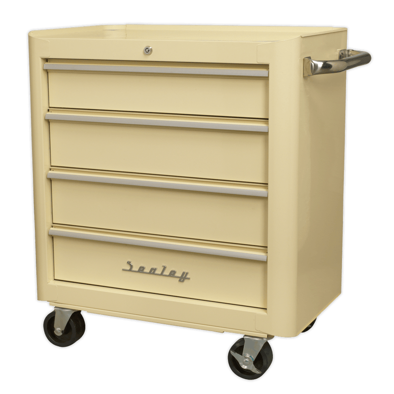 Sealey Tool Chests 4 Drawer Retro Style Rollcab-AP28204 5051747940468 AP28204 - Buy Direct from Spare and Square