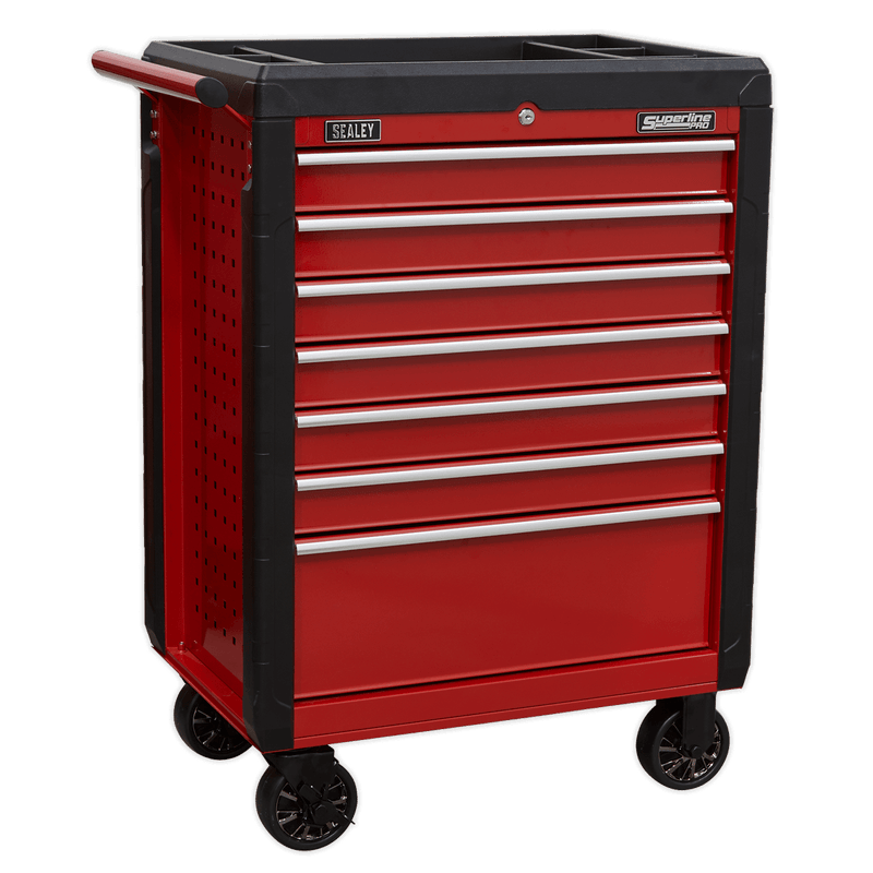 Sealey Tool Chests 4 Drawer Topchest & 7 Drawer Rollcab Combination-AP3411STACK 5054511761894 AP3411STACK - Buy Direct from Spare and Square