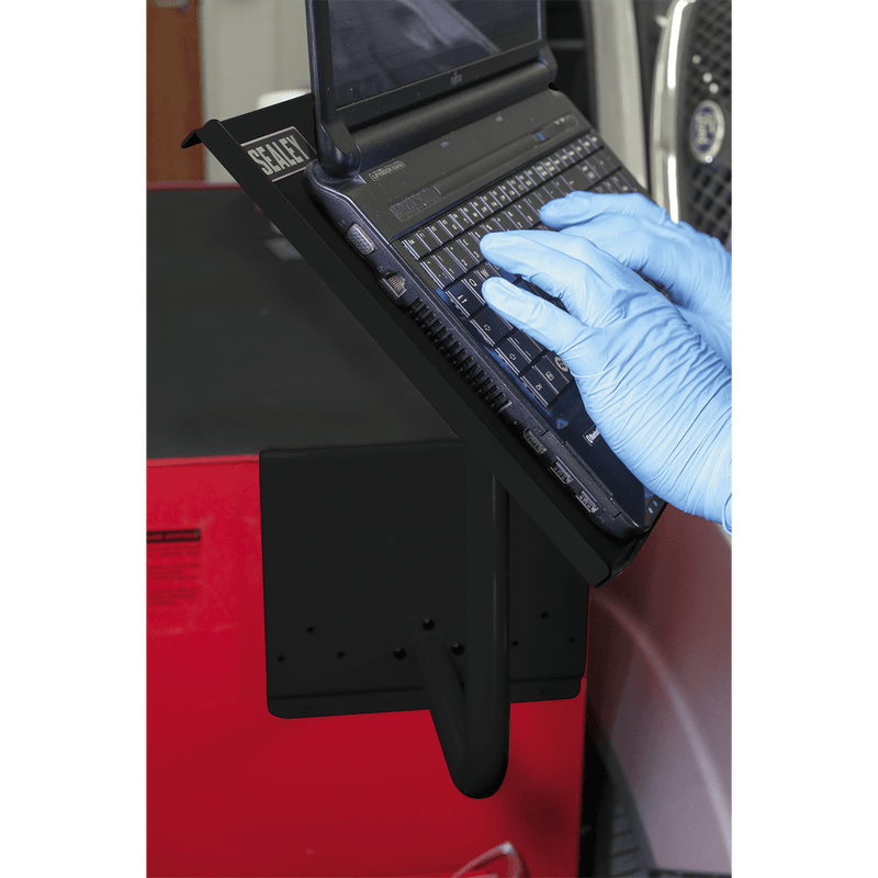 Sealey Tool Chests 440mm Laptop & Tablet Stand - Black-APLTSB 5054511152913 APLTSB - Buy Direct from Spare and Square