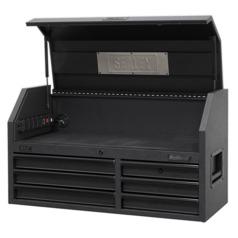 Sealey Tool Chests 6 Drawer 1030mm Topchest with Soft Close Drawers & Power Strip-AP4106BE 5054511261592 AP4106BE - Buy Direct from Spare and Square