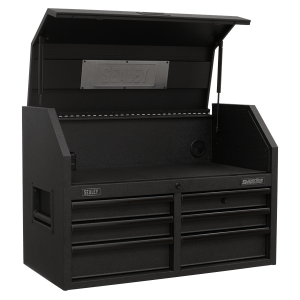 Sealey Tool Chests 6 Drawer 910mm Topchest with Soft Close Drawers & Power Strip-AP3607BE 5054511825275 AP3607BE - Buy Direct from Spare and Square