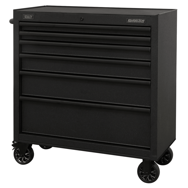 Sealey Tool Chests 6 Drawer 915mm Rollcab with Soft Close Drawers-AP3606BE 5054511824902 AP3606BE - Buy Direct from Spare and Square