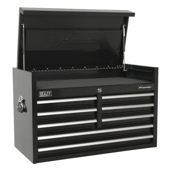 Sealey Tool Chests 8 Drawer 915mm Heavy-Duty Topchest-PTB91508 5051747959293 PTB91508 - Buy Direct from Spare and Square