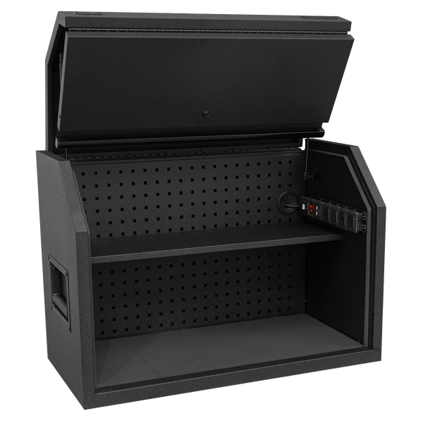 Sealey Tool Chests 910mm Toolbox Hutch with Power Strip-AP36HBE 5054511845488 AP36HBE - Buy Direct from Spare and Square
