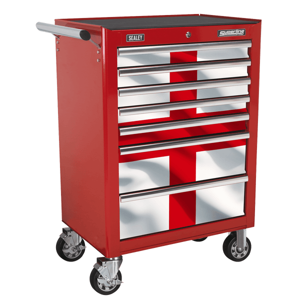 Sealey Tool Chests England Graphics 7 Drawer Rollcab Kit-AP26479TENG 5054511984743 AP26479TENG - Buy Direct from Spare and Square