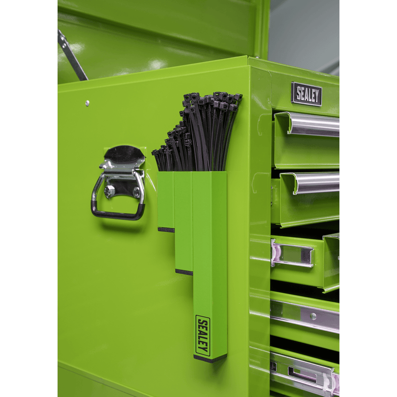 Sealey Tool Chests Magnetic Cable Tie Holder - Hi-Vis Green-APCTHHV 5054630200038 APCTHHV - Buy Direct from Spare and Square