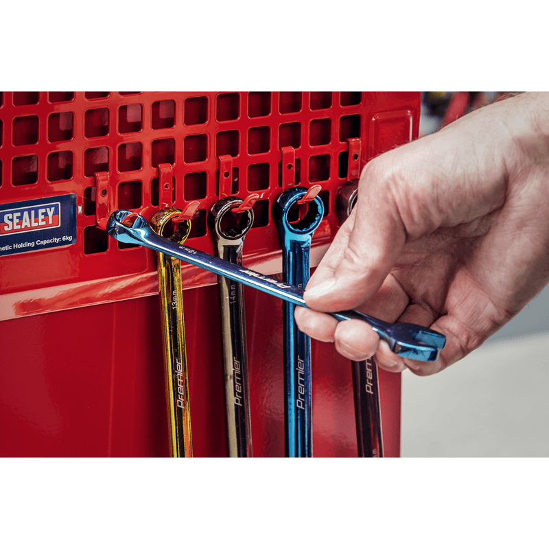 Sealey Tool Chests Magnetic Pegboard - Red-APPB 5054511861976 APPB - Buy Direct from Spare and Square