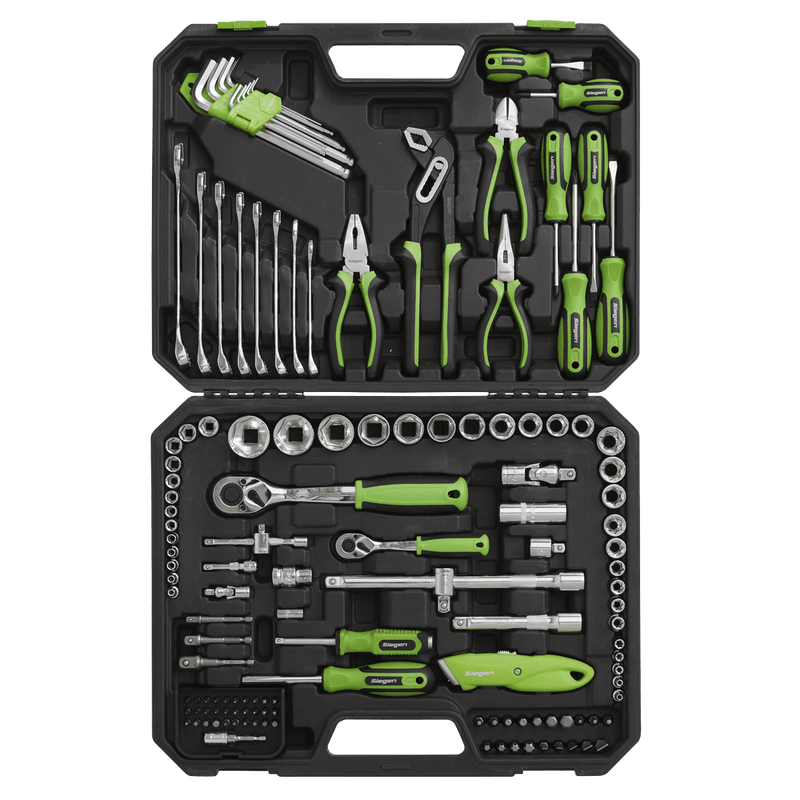 Sealey Tool Kits 135pc Mechanic's Tool Kit With Lifetime Warranty 5054511806205 S01214 - Buy Direct from Spare and Square