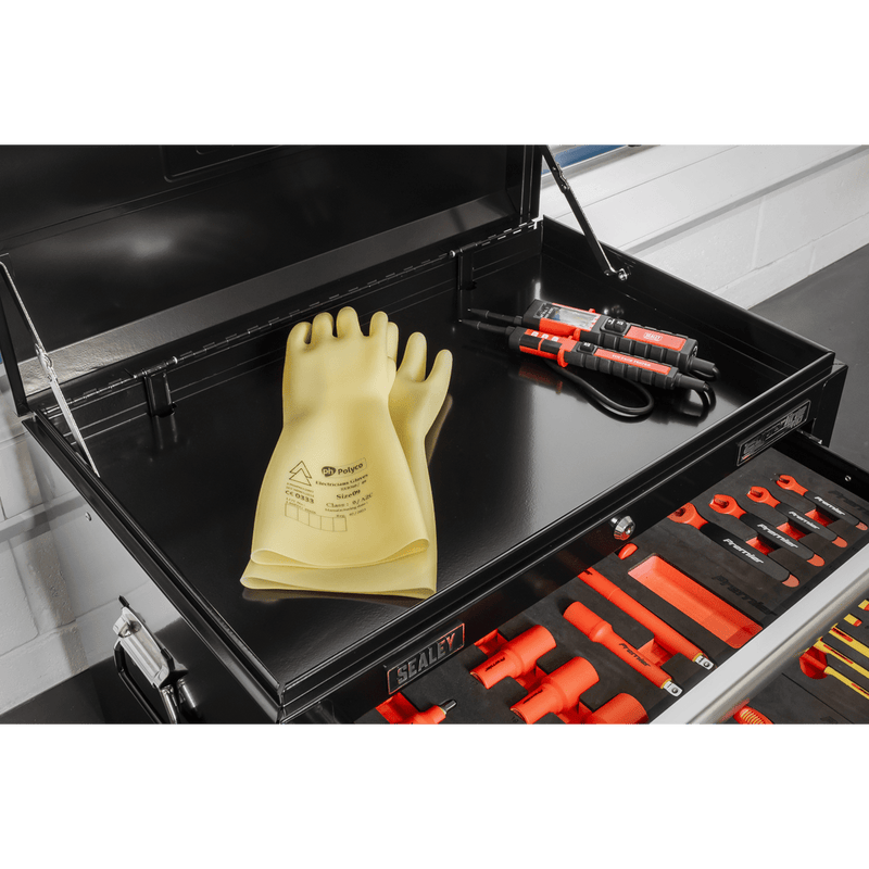 Sealey Tool Kits 63pc Insulated Tool Kit with 5 Drawer Topchest-TBTECOMBO1 5054630333453 TBTECOMBO1 - Buy Direct from Spare and Square