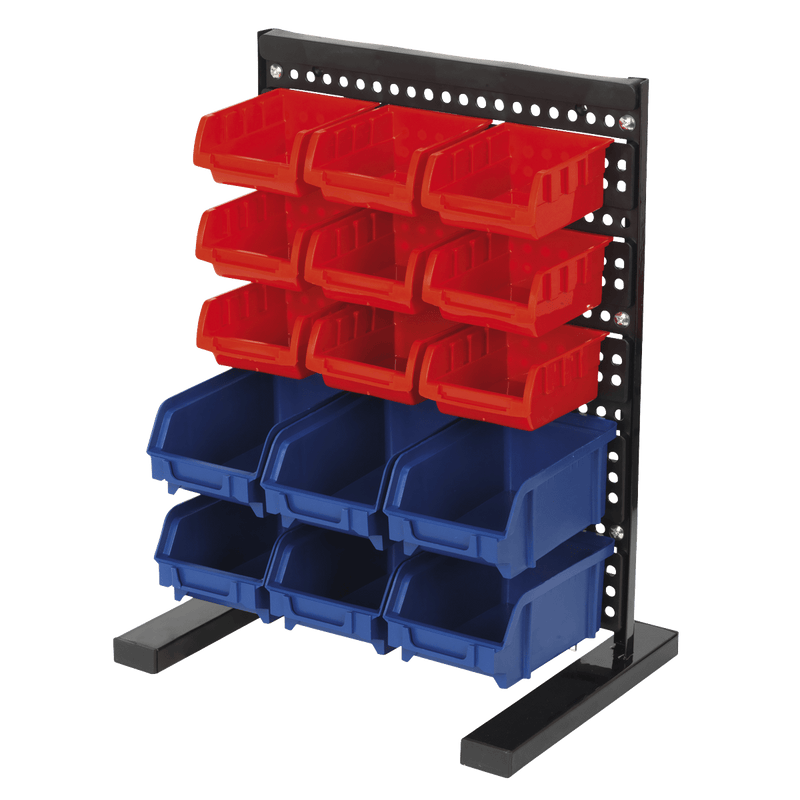 Sealey Tool Storage 15 Bin Bench Mounting Storage System-TPS1569 5054511352139 TPS1569 - Buy Direct from Spare and Square