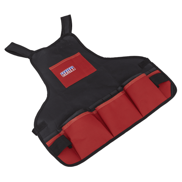 Sealey Tool Storage 16-Pocket Mechanic's Tool Apron-SMC44 5054511842777 SMC44 - Buy Direct from Spare and Square