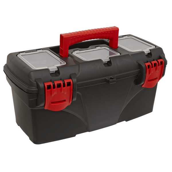 Sealey Tool Storage 410mm Toolbox with Tote Tray-AP410 5054630206801 AP410 - Buy Direct from Spare and Square