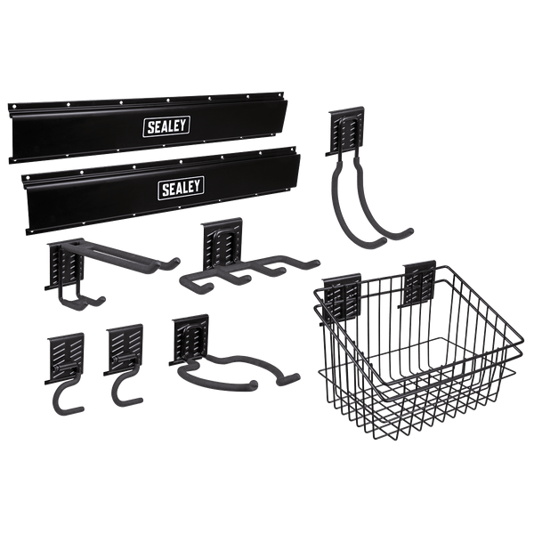 Sealey Tool Storage 9pc Ultimate Multipurpose Storage Hook Kit-APHKIT3 5054630283635 APHKIT3 - Buy Direct from Spare and Square