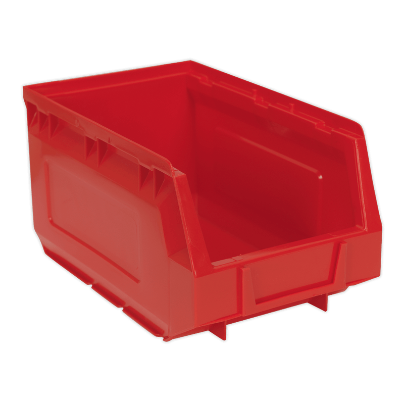 Sealey Tool Storage Plastic Storage Bin 150 x 240 x 130mm - Red - Pack of 24-TPS324R 5051747557086 TPS324R - Buy Direct from Spare and Square
