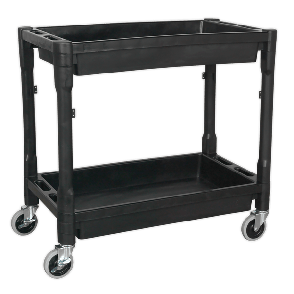 Sealey Tool Trolleys 2-Level Composite Heavy-Duty Trolley-CX204 5054511211795 CX204 - Buy Direct from Spare and Square