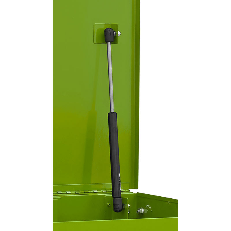 Sealey Tool Trolleys Heavy-Duty Mobile Tool & Parts Trolley with 5 Drawers and Lockable Top- Hi-Vis Green-AP890MHV 5054630189449 AP890MHV - Buy Direct from Spare and Square