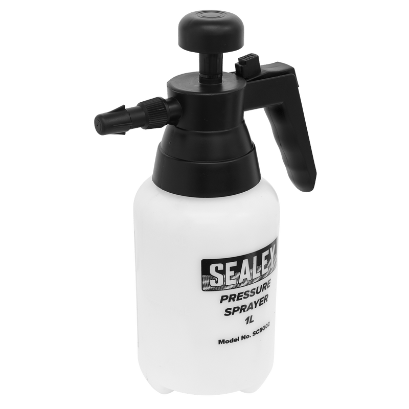 Sealey Tools & Accessories 1L Pressure Sprayer with Viton® Seals-SCSG02 5054511063059 SCSG02 - Buy Direct from Spare and Square