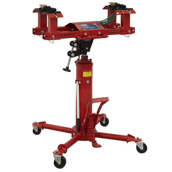 Sealey Transmission Jacks - Vertical Fuel Tank Cradle & 500kg Transmission Jack Combo-FTC500COMBO 5054630284090 FTC500COMBO - Buy Direct from Spare and Square