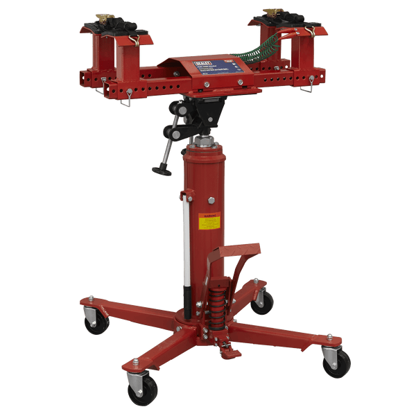 Sealey Transmission Jacks - Vertical Fuel Tank Cradle and 800kg Transmission Jack Combo-FTC800COMBO 5054630284076 FTC800COMBO - Buy Direct from Spare and Square
