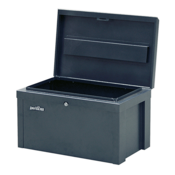 Sealey Truck & Site Boxes Steel Storage Chest 565 x 350 x 320mm-SB565 5024209842242 SB565 - Buy Direct from Spare and Square