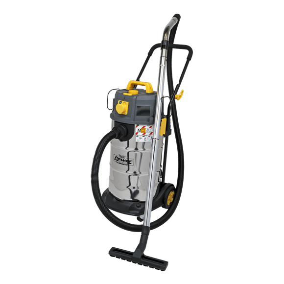 Sealey Vacuum Cleaner Sealey 1100w - 110v Wet and Dry Vacuum Cleaner - M Class Filtration - 38l PC380M110V - Buy Direct from Spare and Square