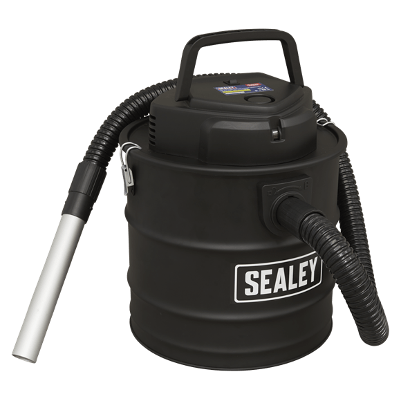 Sealey Vacuum Cleaner Sealey 1200w 20 Litre Ash Vacuum Cleaner - Collect Ash From Stoves, Woodburners etc PC200A - Buy Direct from Spare and Square