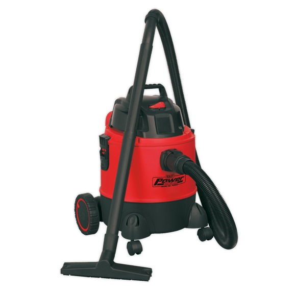 Sealey Vacuum Cleaner Sealey 1250w 20 Litre Wet and Dry Vacuum Cleaner - Blower Facility PC200 - Buy Direct from Spare and Square