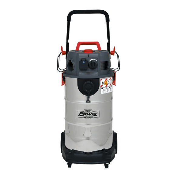 Sealey Vacuum Cleaner Sealey 1500w - 240v Wet and Dry Vacuum Cleaner - M Class Filtration - 38l PC380M - Buy Direct from Spare and Square