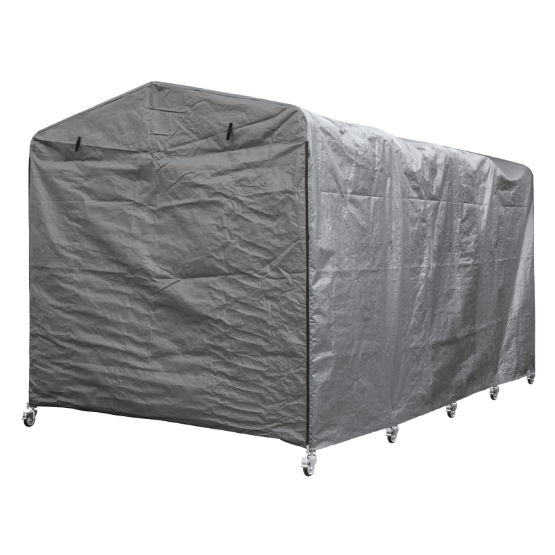 Sealey Vehicle Covers 2.5 x 4.5 x 2.5m Extending Steel Garage Extension-FGE01 5054511915136 FGE01 - Buy Direct from Spare and Square