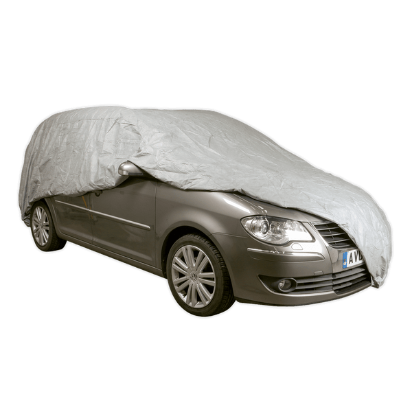 Sealey Vehicle Covers 3-Layer All Seasons Car Cover - XX-Large-SCCXXL 5051747924048 SCCXXL - Buy Direct from Spare and Square