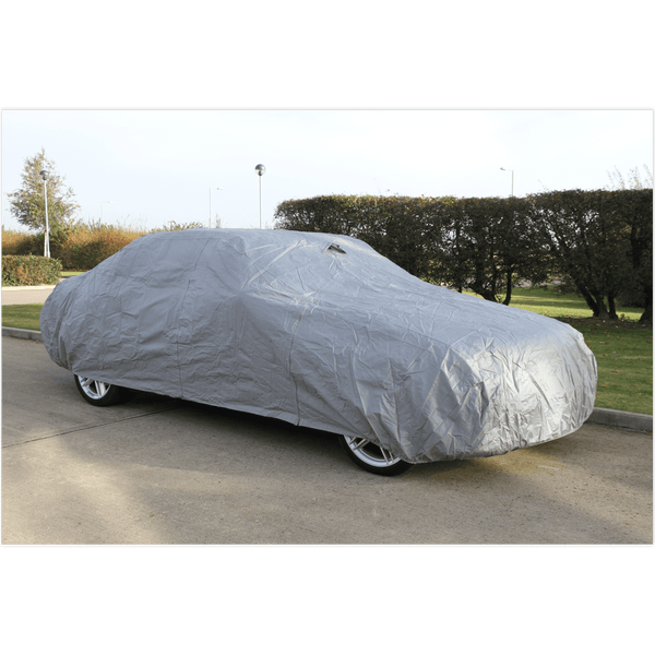 Sealey Vehicle Covers 3800 x 1540 x 1190mm Car Cover - Small-CCS 5024209783392 CCS - Buy Direct from Spare and Square