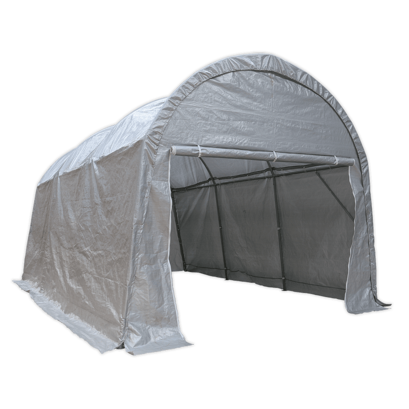 Sealey Vehicle Covers 4 x 6 x 3.1m Dome Roof Car Port Shelter-CPS03 5051747978614 CPS03 - Buy Direct from Spare and Square
