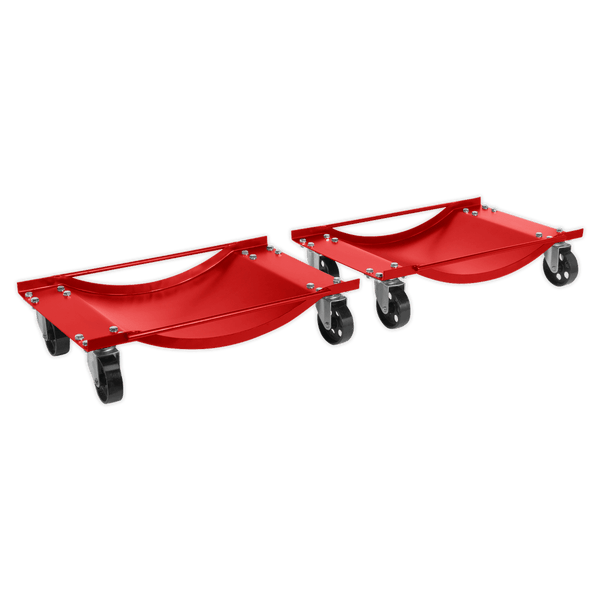 Sealey Vehicle Manoeuvring 454kg Wheel Dolly Set-WS454 5054511542806 WS454 - Buy Direct from Spare and Square