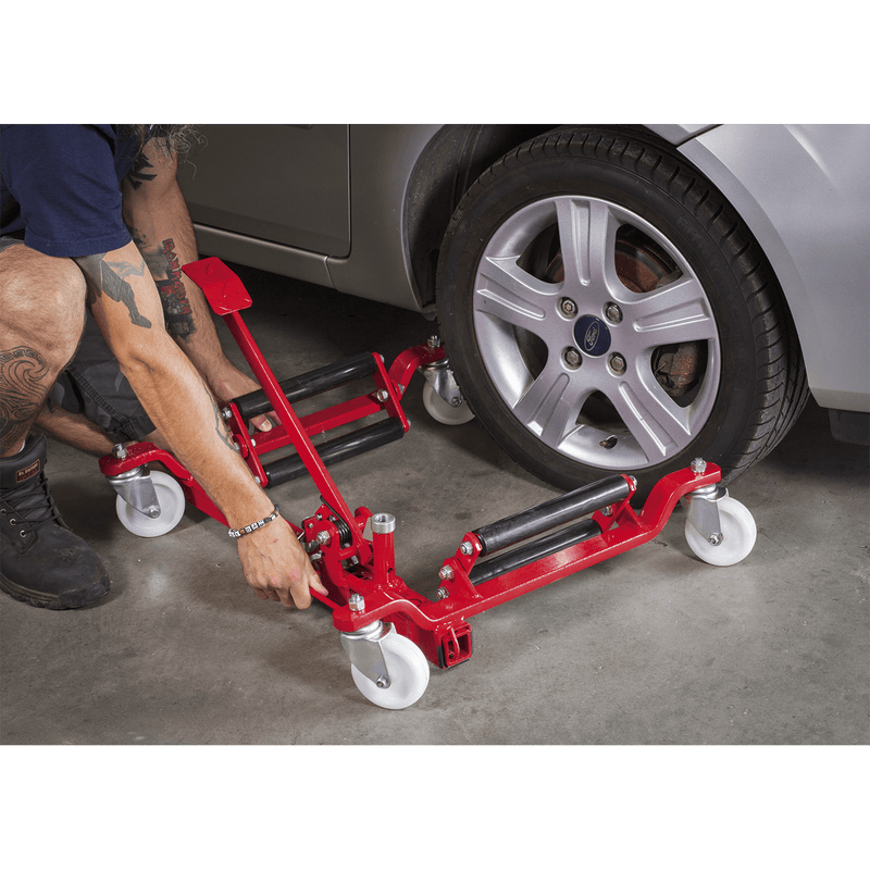 Sealey Vehicle Manoeuvring 570kg Wheel Skate-WS570 5024209511261 WS570 - Buy Direct from Spare and Square