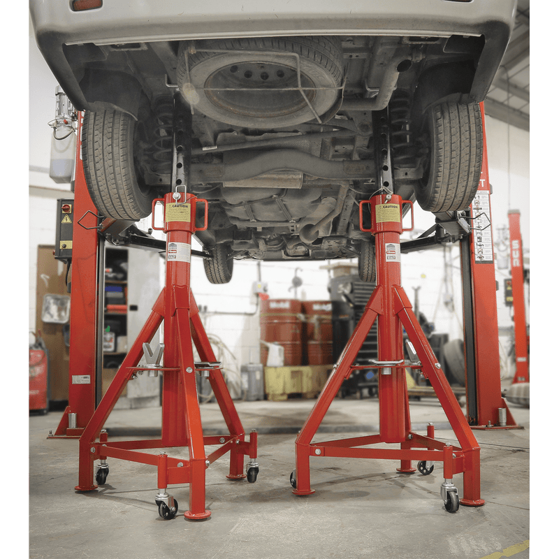 Sealey Vehicle Support Stands 12 Tonne Capacity High Level Commercial Vehicle Support Stand-ASC120 5054511042375 ASC120 - Buy Direct from Spare and Square
