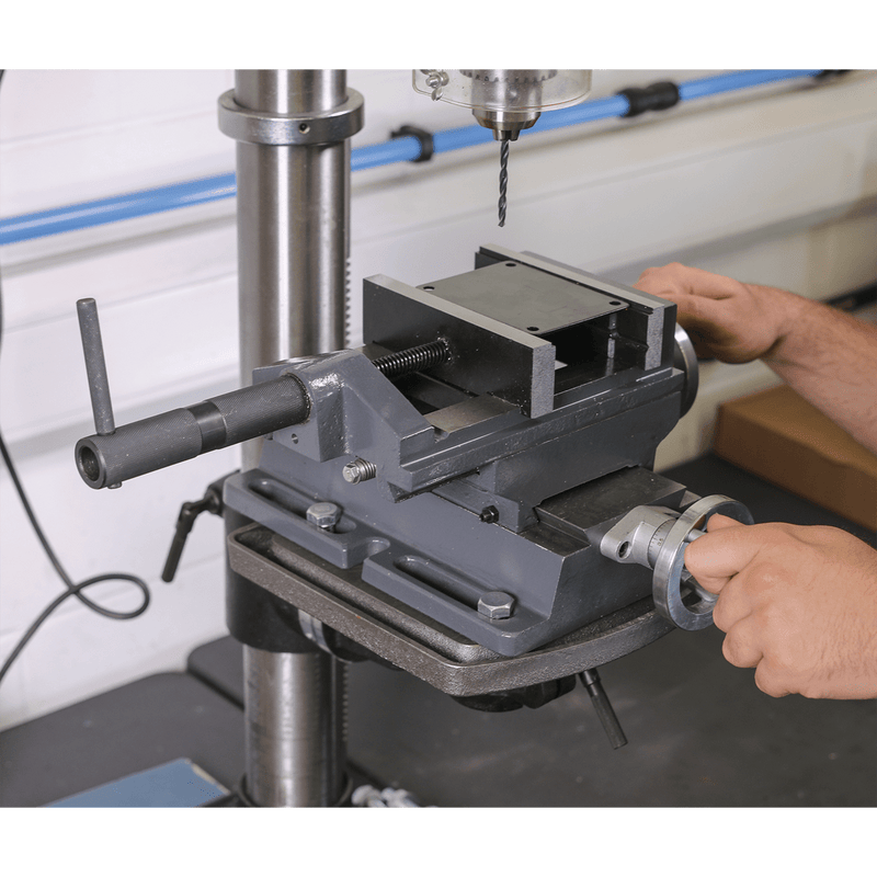 Sealey Vices 150mm Professional Cross Vice-CV6P 5054511046311 CV6P - Buy Direct from Spare and Square