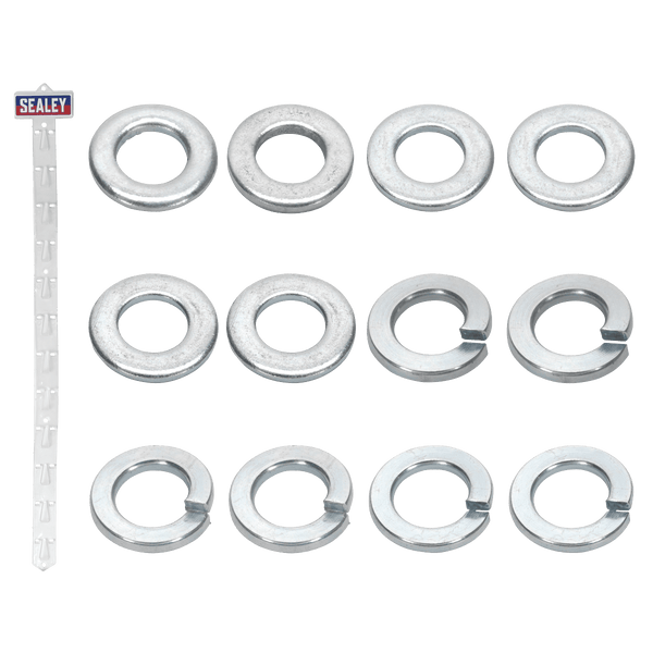 Sealey Washers Clip Strip Deal - Mixed Washers-MWSET 5054630310669 MWSET - Buy Direct from Spare and Square