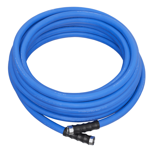Sealey Water Hoses 5m Heavy-Duty Ø19mm Hot & Cold Rubber Water Hose-HWH5M 5054511658286 HWH5M - Buy Direct from Spare and Square