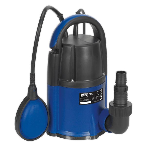 Sealey Water Pumps 117L/min Automatic Low Level 2mm Submersible Water Pump-WPL117A 5051747869042 WPL117A - Buy Direct from Spare and Square