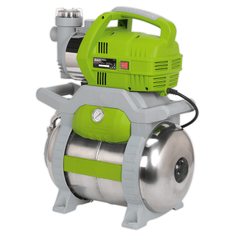 Sealey Water Pumps 55L/min Stainless Steel Surface Mounting Booster Pump 230V-WPB062S 5051747869004 WPB062S - Buy Direct from Spare and Square