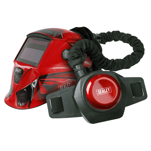 Sealey Welding Accessories Auto Darkening Welding Helmet with TH2 Powered Air Purifying Respirator (PAPR)-PWH617 5054630269134 PWH617 - Buy Direct from Spare and Square
