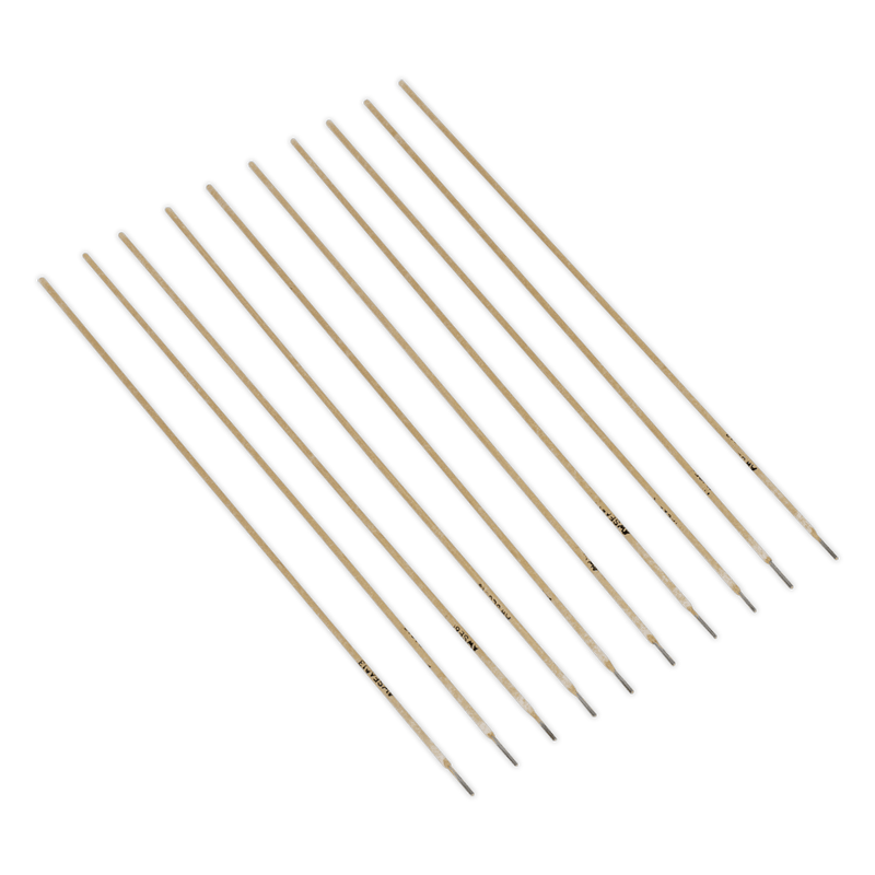Sealey Welding Accessories Ø3.2 x 350mm Welding Electrode - Pack of 10-WE1032 5051747479104 WE1032 - Buy Direct from Spare and Square